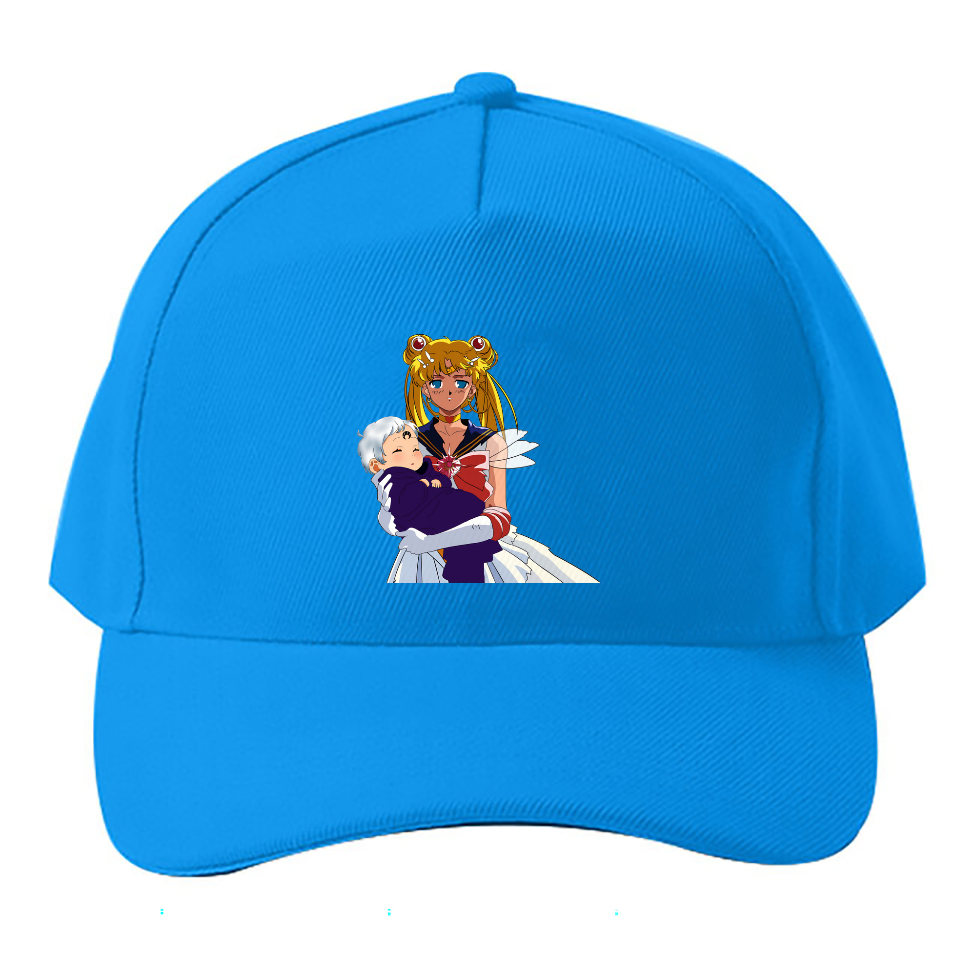 （画像用） 美少女戦士セーラームーン 月野 うさぎ つきの うさぎ Sailor Moon Tsukino Usagi ベースボールキャップ 綿100％ 男女兼用 帽子 スポーツ